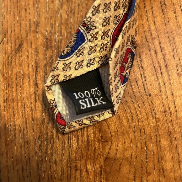 Oscar de la Renta 100% Silk Elegant Patterned Men's Tie EUC!! - Picture 8 of 8